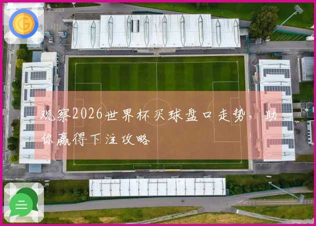 观察2026世界杯买球盘口走势，助你赢得下注攻略